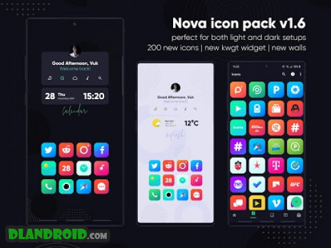 Nova Icon Pack 6.0.4 Apk Patched Mod