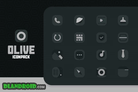 Olive Icon pack Apk