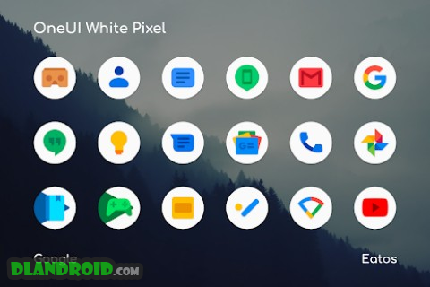 OneUI 2.0 White - Pixel Icon Pack Apk