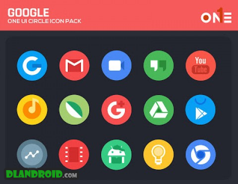 OneUI Circle Icon Pack - S10 Apk