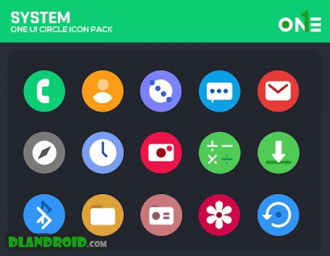 OneUI Circle Icon Pack 4.1 Apk Patched latest