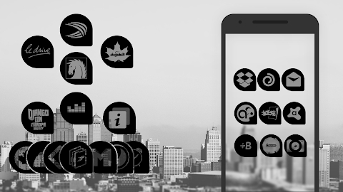 Oscuro Icon Pack Apk Mod