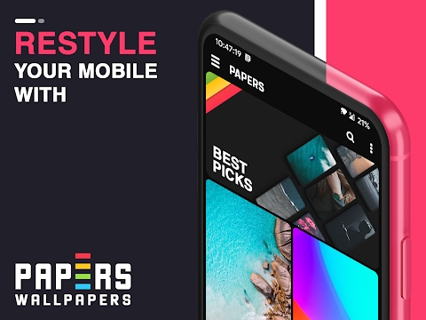PAPERS Wallpapers Mod Apk 2.0.2 Unlocked Pro