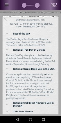 Page-a-Day calendar and widget Apk