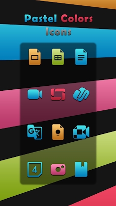 Pastel Colors Icons Apk
