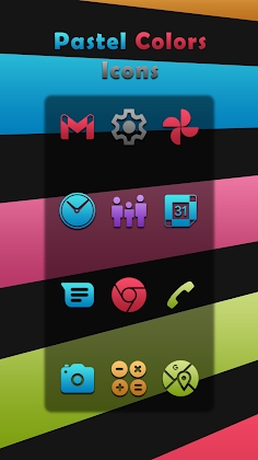 Pastel Colors Icons Apk