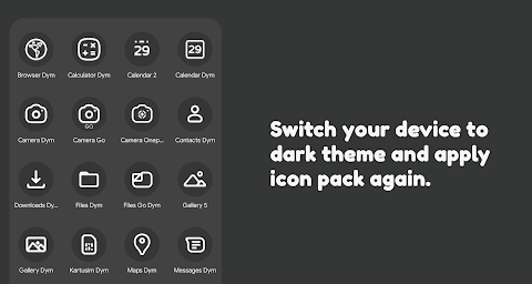 Pix Monochrome Icon Pack Apk