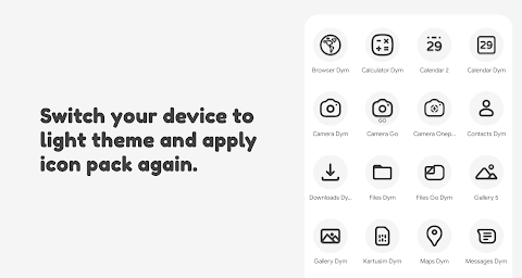 Pix Monochrome Icon Pack Apk
