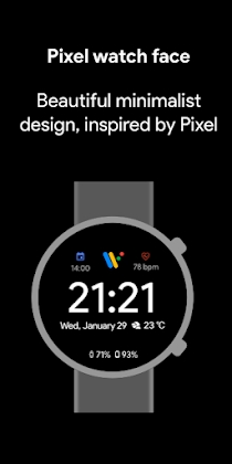 Pixel Minimal Watch Face – Watch Faces for WearOS Mod Apk 2.0.8 Premium
