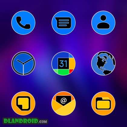 Pixly Fluo - Icon Pack Apk