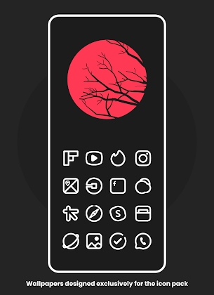 Plume Line - Icon Pack Apk