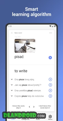 Polish with ReWord. Learn Polish words Apk