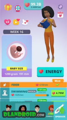 Pregnancy Idle 3D Simulator Apk Mod