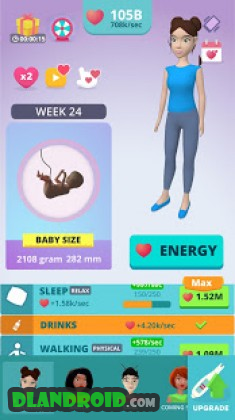 Pregnancy Idle 3D Simulator Apk Mod