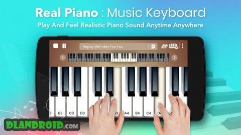 Real Piano : Music Keyboard 1.0 Apk Ad Free latest ...