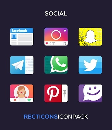 Recticons - Icon Pack Apk