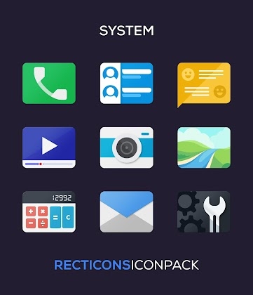 Recticons - Icon Pack Apk