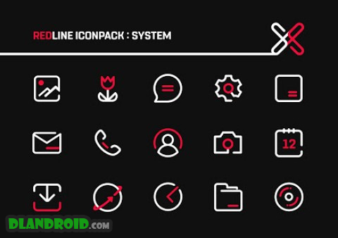 Redline Iconpack Linex 1 9 Apk Patched Latest Download Android