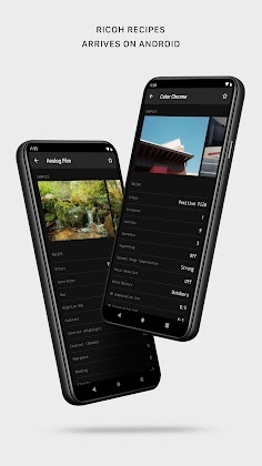 Ricoh Recipes JPEG Settings Apk