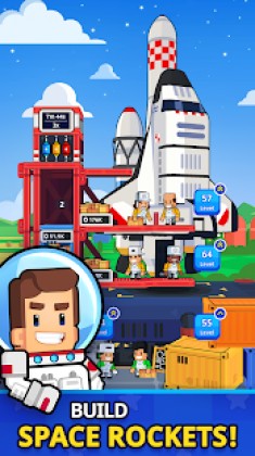 Rocket Star – Idle Space Factory Tycoon Game 1.50.0 Apk Mod latest