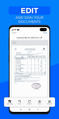 Scanner Z - PDF Documents Apk