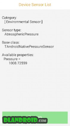 Sensor List (Paid) Apk Full