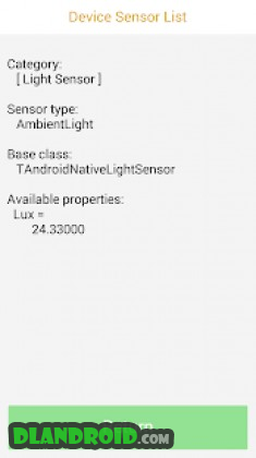Sensor List (Paid) Apk Full