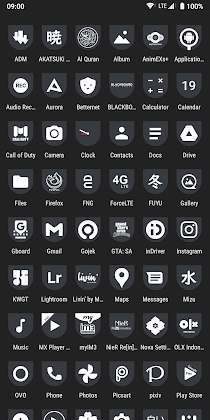 Shiroimono Adaptive icon packs Apk