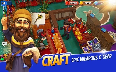 Shop Titans: Epic Idle Crafter, Build 