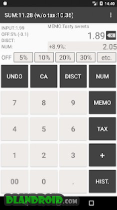 Shopping Calculator with Tax for Grocery Apk