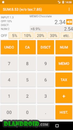 Shopping Calculator with Tax for Grocery Apk