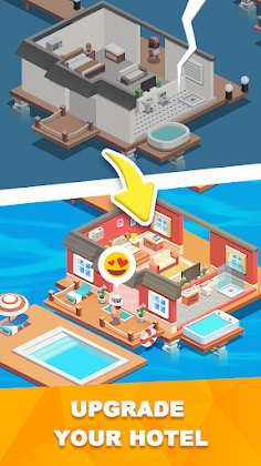 Sim Hotel Tycoon - Idle Game Apk Mod