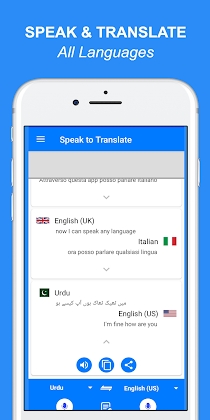Speak and Translate All languages Voice Translator Apk