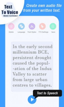 Text to Voice: Mobile Text Reader Apk