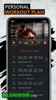 Simple Titan workout app for Women