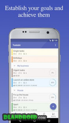 To Do list. Goal planner. Purchases list. Notes Apk