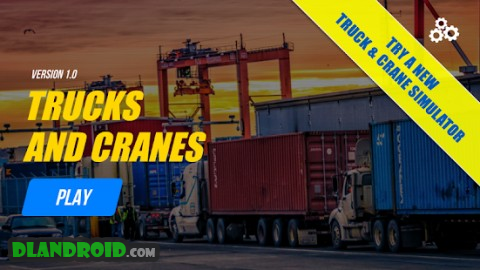 Trucks And Cranes Apk Mod