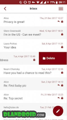 Tutanota: simply secure emails Apk Full