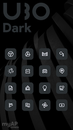 UBO Dark - Material You Pack Apk