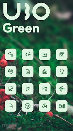 UBO Green - Material You Pack Apk