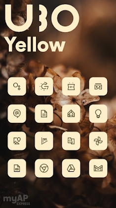 UBO - Yellow Material You Pack Apk