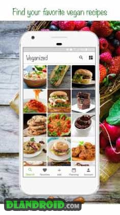 Veganized - Vegan Recipes, Nutrition, Grocery List Apk