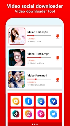 Video social downloader Apk