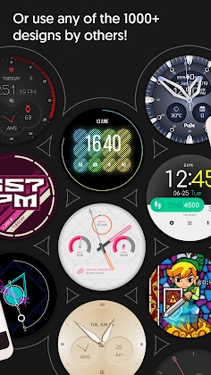 Watch Face - Pujie Black Apk