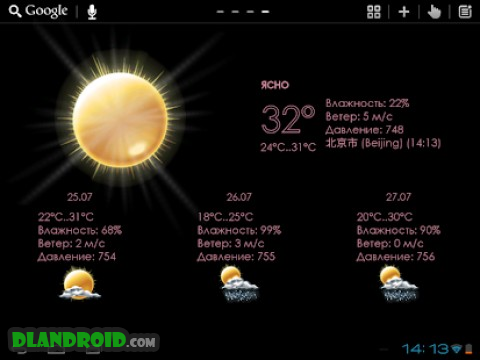 Weather Tab LWP Apk Full