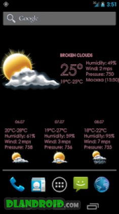 Weather Tab LWP Apk Full