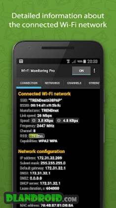 WiFi Monitor Pro – analyzer of Wi-Fi networks 2.5.9 Apk Full Paid latest