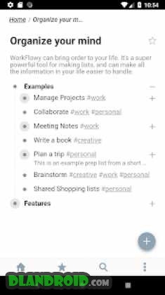 WorkFlowy – Notes, Lists, Outlines 3.5.151 Apk Mod latest