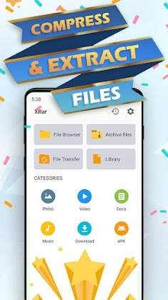 XZIP: unZIP, extract RAR Apk