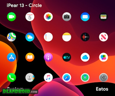 iPear 13 - Round Icon Pack Apk